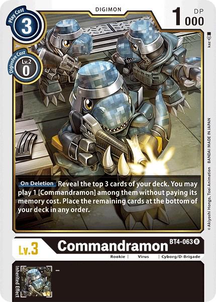 Commandramon #BT4-063