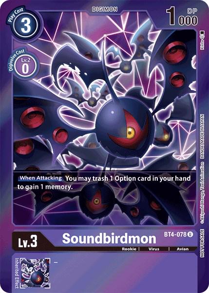 Soundbirdmon [Event Pack Foil] #BT4-078