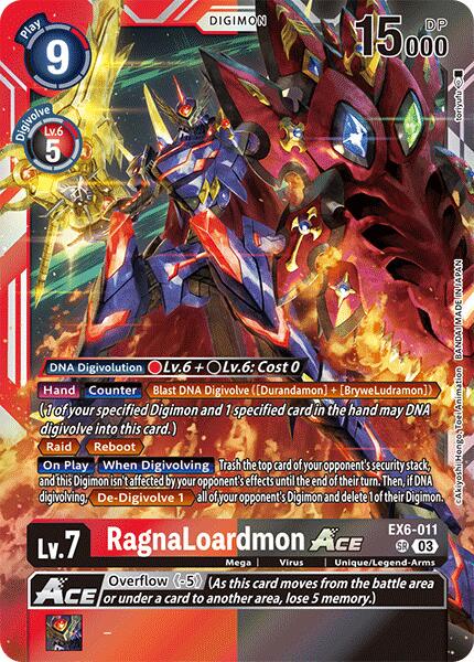 RagnaLoardmon ACE [Foil] #EX6-011
