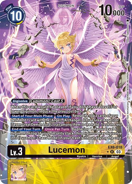 Lucemon [Alternate Art Foil] #EX6-018