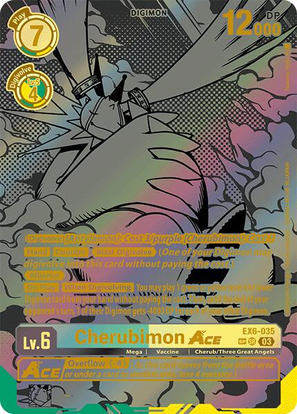 Cherubimon ACE [Textured Foil] #EX6-035