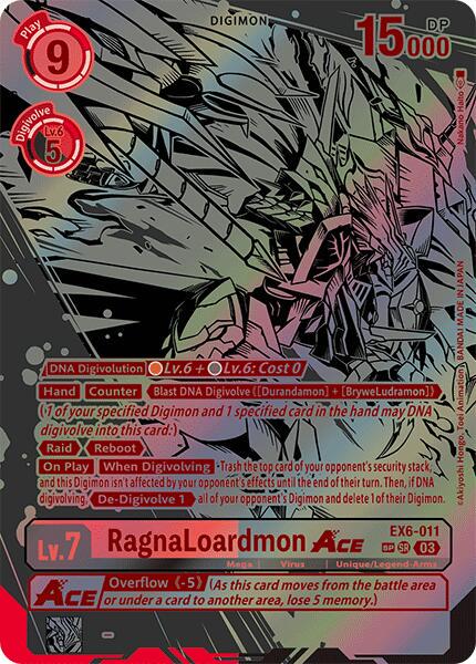 RagnaLoardmon ACE [Textured Foil] #EX6-011