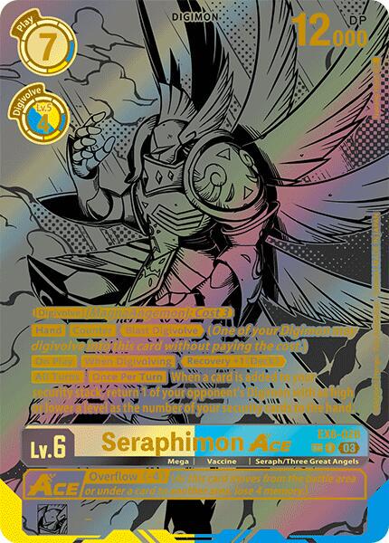 Seraphimon ACE [Textured Foil] #EX6-028