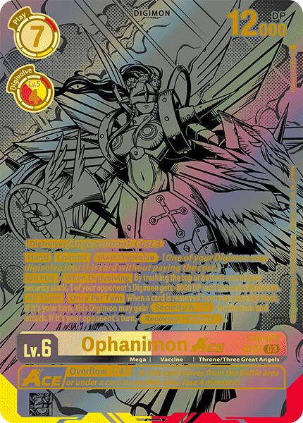 Ophanimon ACE [Textured Foil] #EX6-027