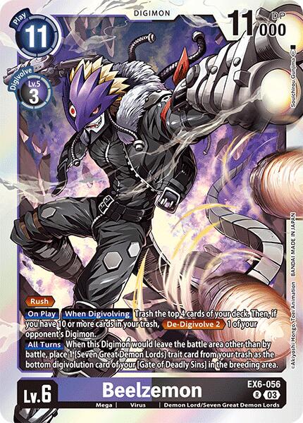 Beelzemon [Foil] #EX6-056