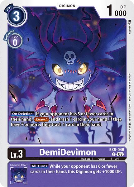 DemiDevimon #EX6-046