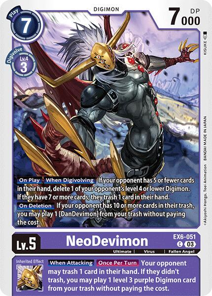NeoDevimon #EX6-051