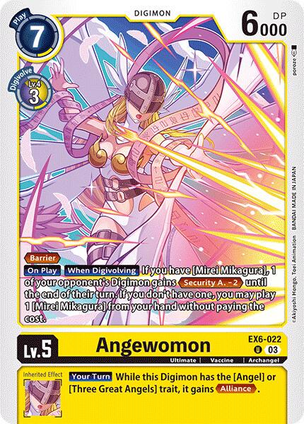 Angewomon #EX6-022