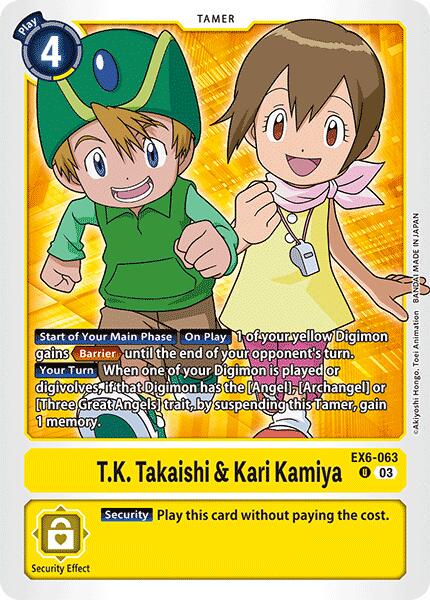 T.K. Takaishi & Kari Kamiya #EX6-063