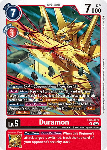 Duramon #EX6-009