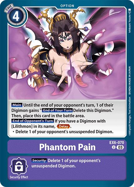 Phantom Pain #EX6-070