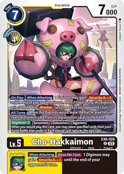 Cho-Hakkaimon #EX6-026