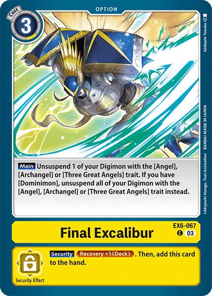 Final Excalibur #EX6-067