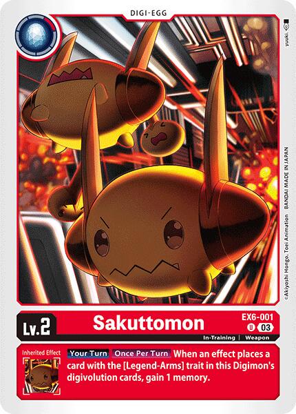 Sakuttomon #EX6-001