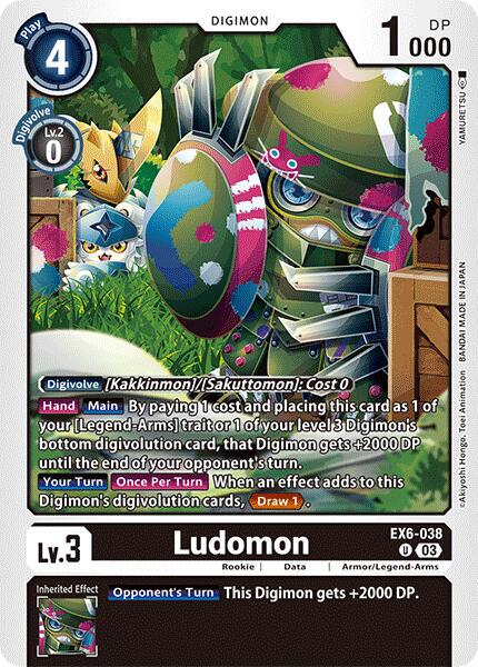 Ludomon #EX6-038