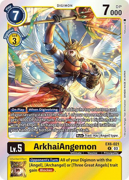 ArkhaiAngemon [Foil] #EX6-021