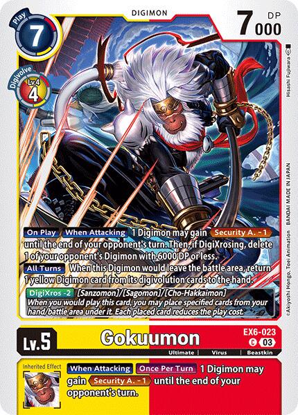 Gokuumon #EX6-023