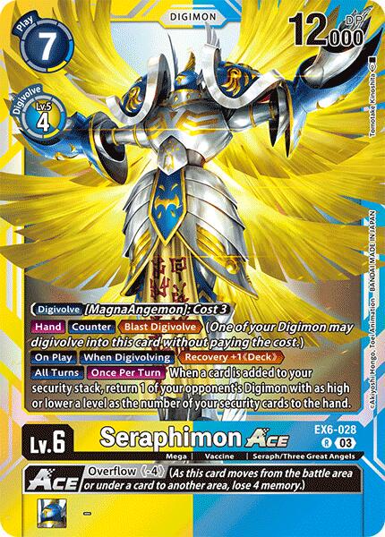 Seraphimon ACE [Foil] #EX6-028