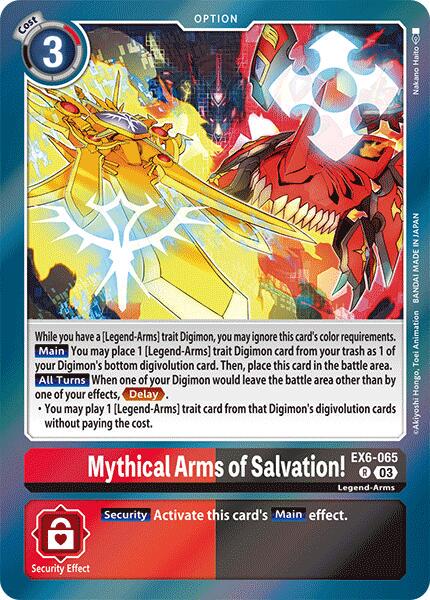 Mythical Arms of Salvation! [Foil] #EX6-065