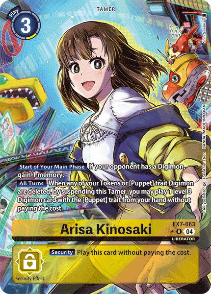 Arisa Kinosaki [Alternate Art Foil] #EX7-063