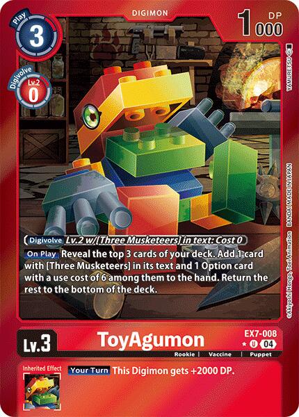 ToyAgumon [Foil Foil] #EX7-008