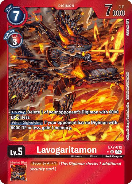 Lavogaritamon [Foil Foil] #EX7-012