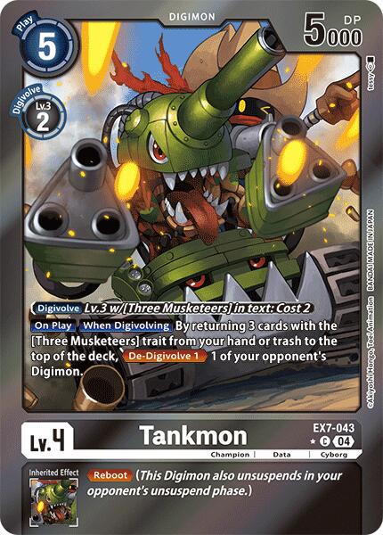 Tankmon [Foil Foil] #EX7-043