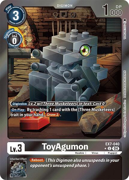 ToyAgumon [Foil Foil] #EX7-040