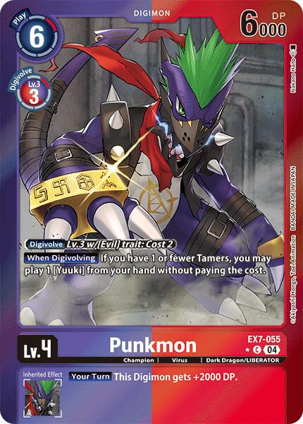 Punkmon [Foil Foil] #EX7-055