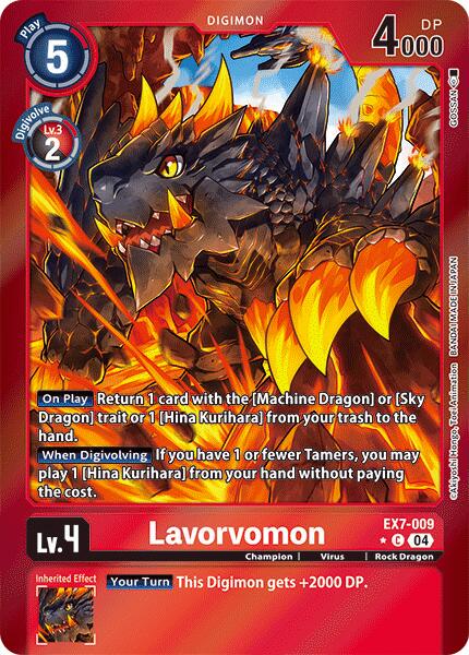 Lavorvomon [Foil Foil] #EX7-009