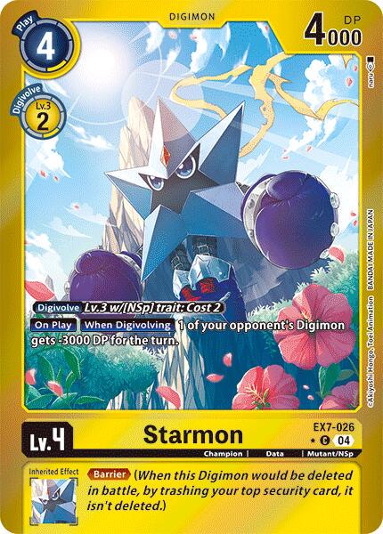 Starmon [Foil Foil] #EX7-026