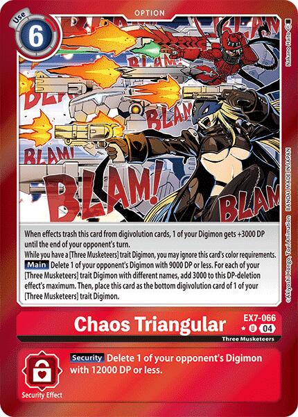 Chaos Triangular [Foil Foil] #EX7-066