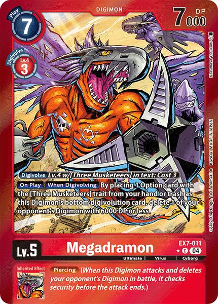 Megadramon [Foil Foil] #EX7-011