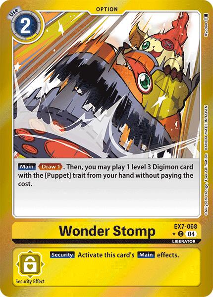Wonder Stomp [Foil Foil] #EX7-068