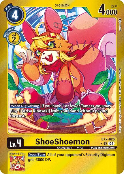 ShoeShoemon [Foil Foil] #EX7-025