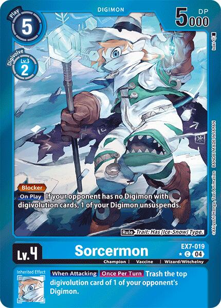 Sorcermon [Foil Foil] #EX7-019