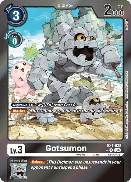 Gotsumon [Foil Foil] #EX7-038