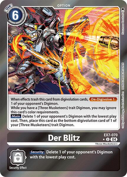 Der Blitz [Foil Foil] #EX7-070