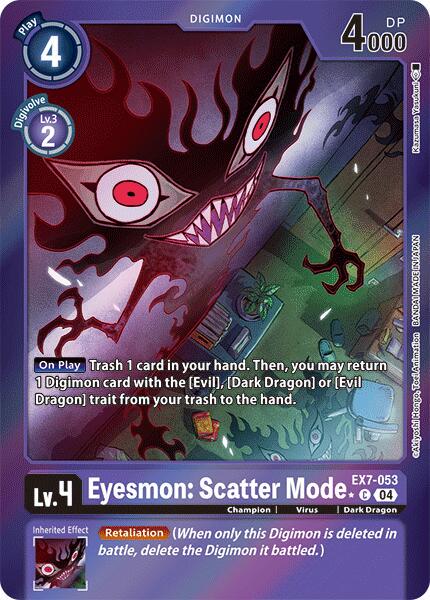 Eyesmon: Scatter Mode [Foil Foil] #EX7-053