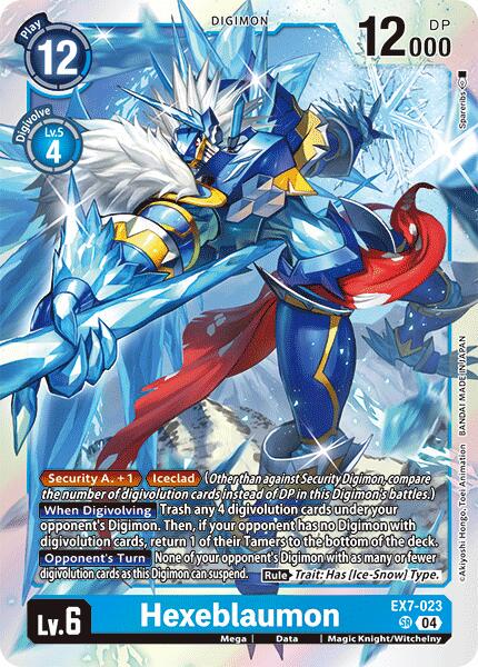 Hexeblaumon [Foil] #EX7-023