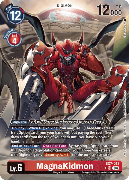 MagnaKidmon [Alternate Art Foil] #EX7-013