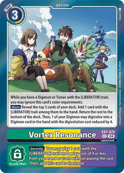 Vortex Resonance [Foil] #EX7-074