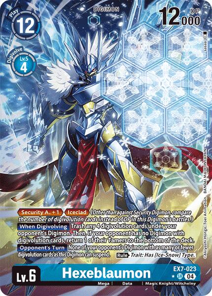 Hexeblaumon [Alternate Art Foil] #EX7-023