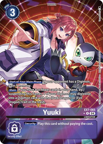 Yuuki [Alternate Art Foil] #EX7-065