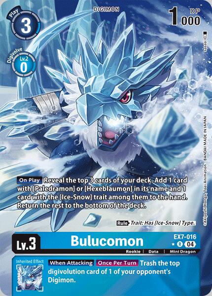 Bulucomon [Alternate Art Foil] #EX7-016