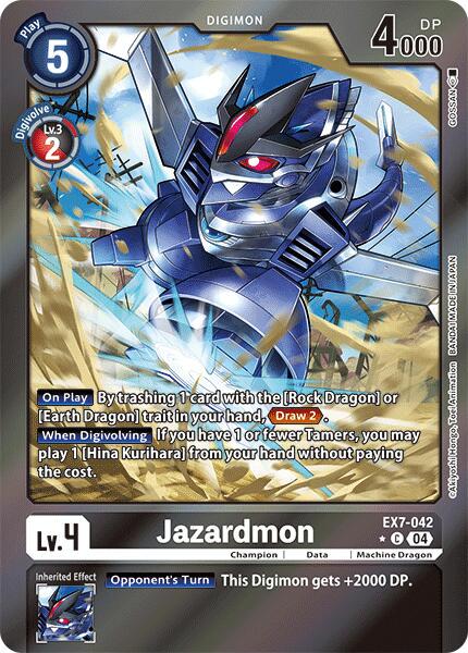 Jazardmon [Foil Foil] #EX7-042