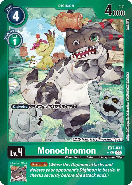Monochromon [Foil Foil] #EX7-033