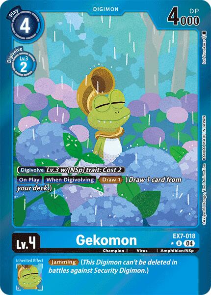 Gekomon [Foil Foil] #EX7-018