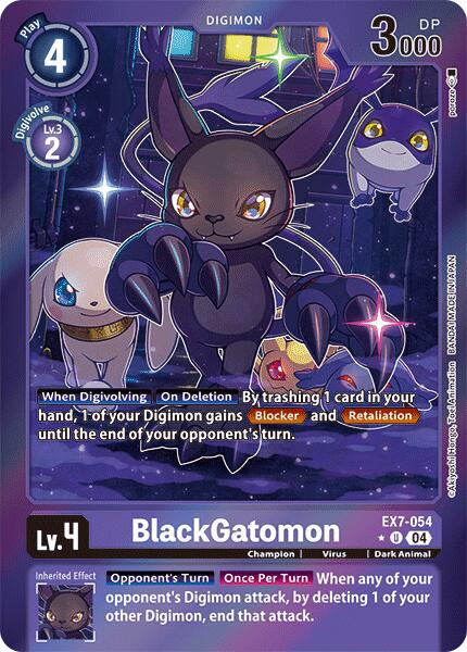 BlackGatomon [Foil Foil] #EX7-054