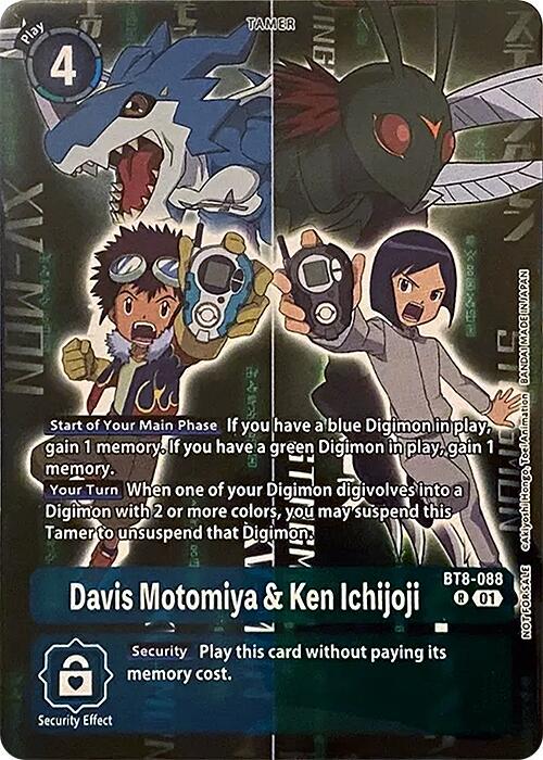 Davis Motomiya & Ken Ichijoji [Daisuke Foil] #BT8-088